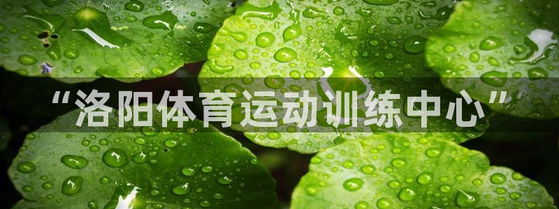 一竞技官网下载注册：“洛阳体育运动训练中心”