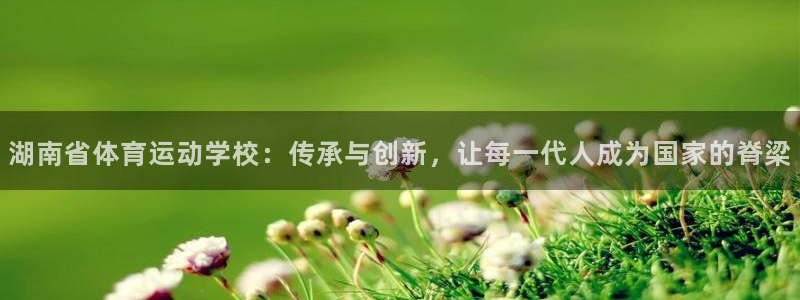 一竞技网址：湖南省体育运动学校：传承